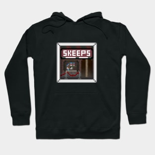 "Skeeps" - WHITE BORDER Hoodie